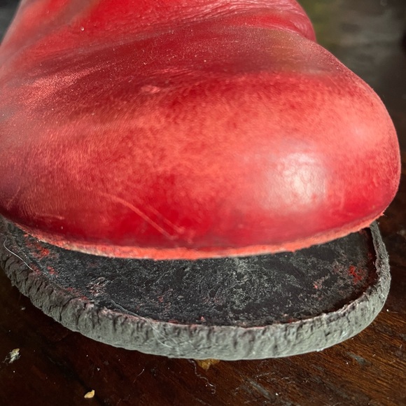 giraudon new york red buckle boots - Picture 11 of 11